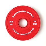Små viktskivor (fractional plates), Sapphire Body, 0,5 – 2,5 kg - Sapphire Body
