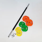 Skivstång 30 mm | skivstång med vikter | skivstänger | bodypump set | viktstång | skivstång för hemmagym | bodypumpträning | skivstångsset | Helsingborg