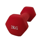 Neoprenhantel 2 kg | hantlar | hemmagym| vinylhantel | neoprenhantlar