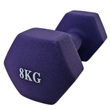 Neoprenhantel 8 kg | hantlar | hemmagym| vinylhantel | neoprenhantlar