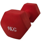 Neoprenhantel 9 kg | hantlar | hemmagym| vinylhantel | neoprenhantlar