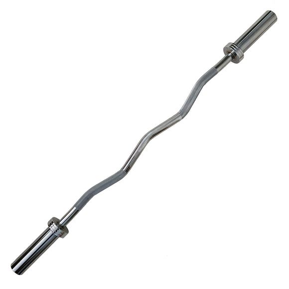 Curlstång 50 mm | skivstång curl bar med vikter | Z-stång | EZ-bar | skivstänger | skivstångsset | bicepsstång | curlbar | teknikstång | hög kvalitet