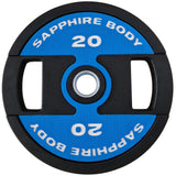 Sapphire Body TPU viktskivor (set om 2 st)