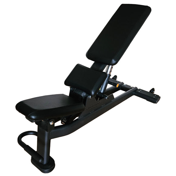 Extremt stabil justerbar träningsbänk Sapphire Body black - max 500 kg