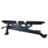Extremt stabil justerbar träningsbänk Sapphire Body black - max 500 kg