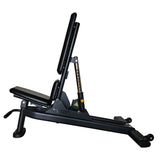 Extremt stabil justerbar träningsbänk Sapphire Body black - max 500 kg