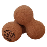 Massageboll av kork (peanut 16 x 8 cm)