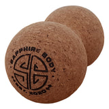 Massageboll av kork (peanut 16 x 8 cm)